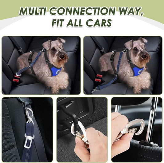 Dog Car Safety Harness Seat Belt 